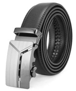 The Chris - Men's Leather Ratchet Belt