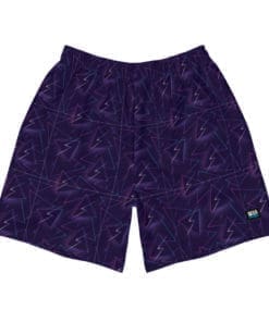 Purple Triangle Shorts