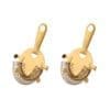 2pcs gold