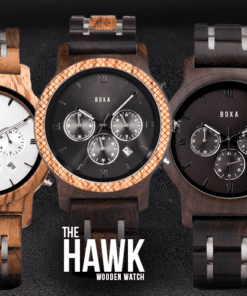 The Hawk Wooden Watch by BOXA Lifestyle