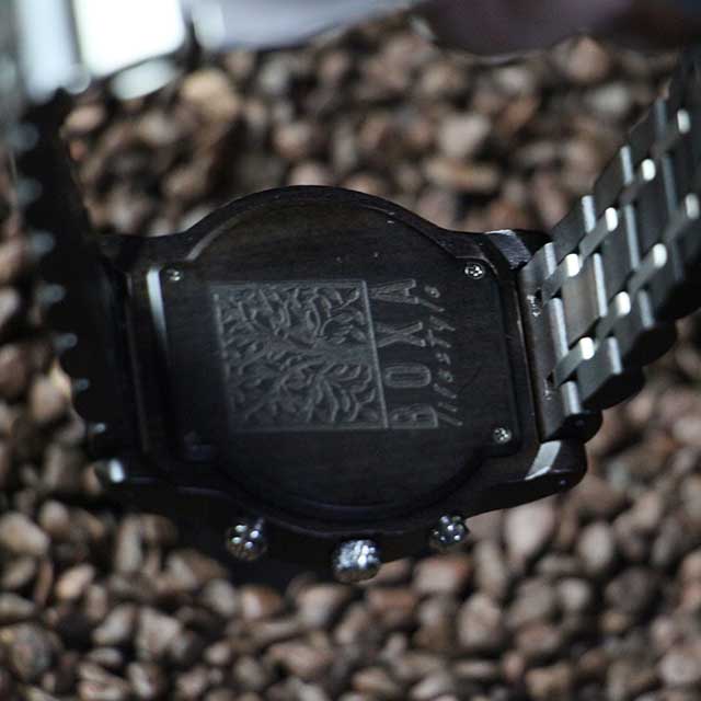 The Hawk - Ebony Wood Watch 73 The Hawk - Ebony Wood Watch - BOXA Lifestyle