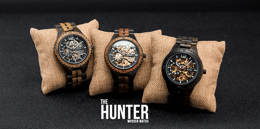 The Hunter Wooden Watch by BOXA Lifestyle