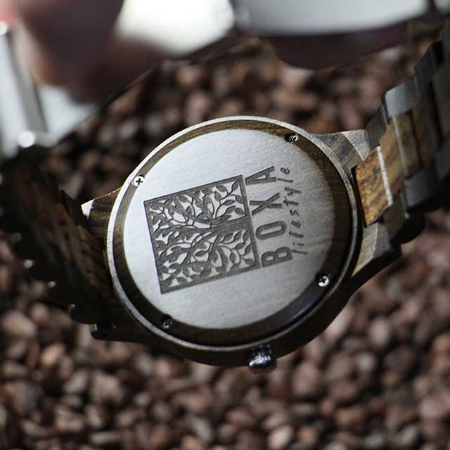 The OWL - Luxury Zebra Wooden Watch 33 The OWL Wooden Watch by BOXA Lifestyle