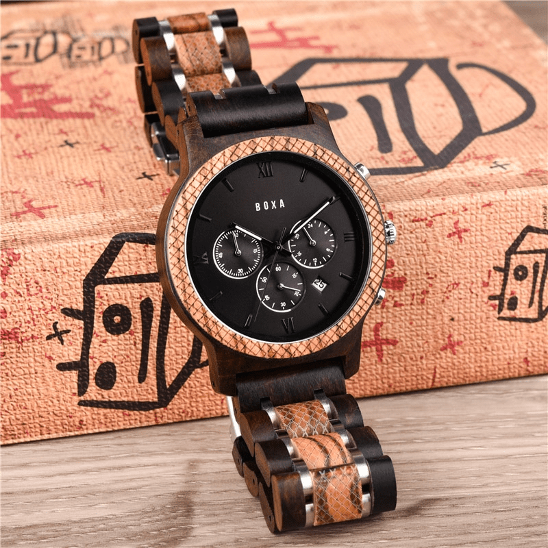 The Hawk Wooden Watch by BOXA Lifestyle