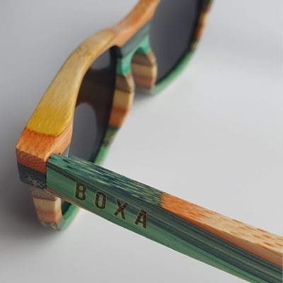 BOXA Colourway Wood Sunglasses