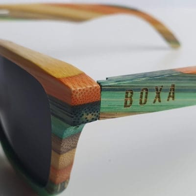 BOXA Colourway Wood Sunglasses