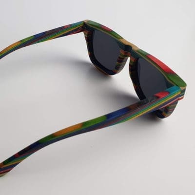 BOXA Neverlands Rainbow Wood Sunglasses