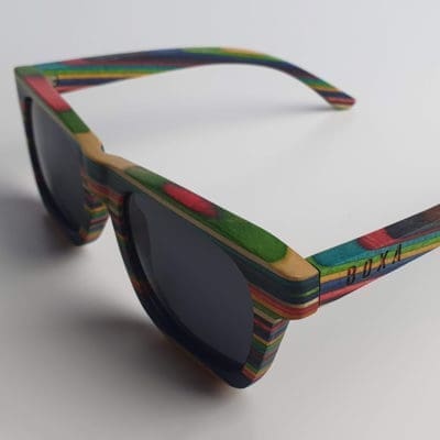 BOXA Neverlands Rainbow Wood Sunglasses