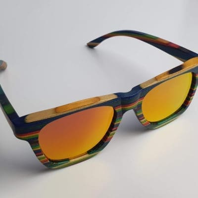 BOXA Neverlands Rainbow Wood Sunglasses