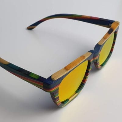 BOXA Neverlands Rainbow Wood Sunglasses