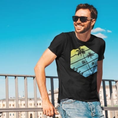 BOXA Lifestyle 4 BOXA Ocean Sunset T-shirt