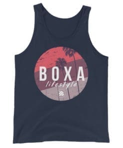 BOXA Dusty Sunset – Cotton Tank Top