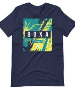 BOXA Yellow Palms – Cotton T-Shirt
