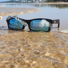 BOXA Airlie – Dark Bamboo Wood Sunglasses