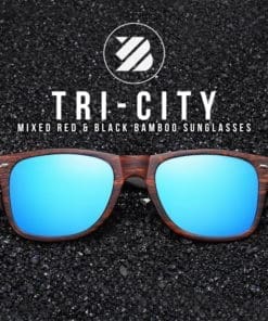 BOXA Tri-City Wooden Sunglasses