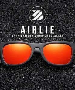 BOXA Airlie’s Bamboo Wood Sunglasses