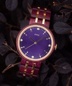 BOXA Royal Crown Wood Watch
