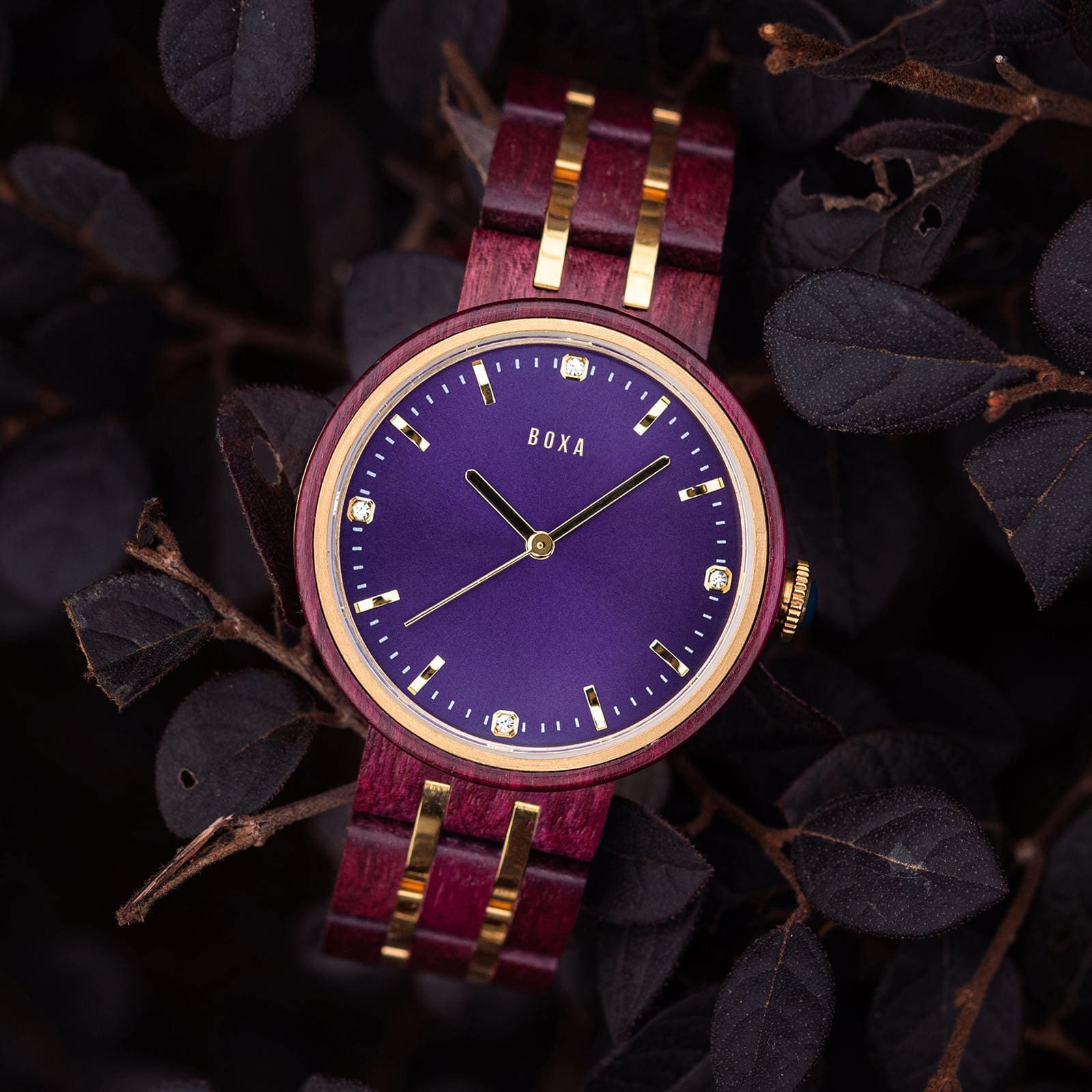 The Royal Crown Wooden Watch BOXA Lifestyle