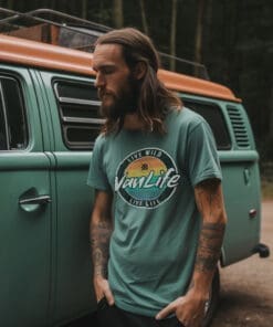 Live Wild Live Free Vanlife T-Shirt