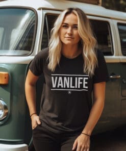 VANLIFE Tshirt Black