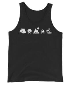 Black The Great Outdoors - Vanlife Tank Top