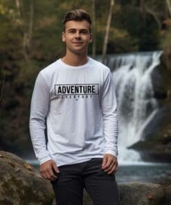 Adventure Everyday Long Sleeve Tee - White