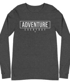 Adventure Everyday Long Sleeve Tee - Dark Grey