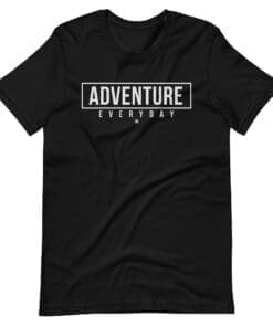Adventure Everyday T-Shirt Black