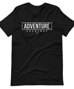 Adventure Everyday T-Shirt Black