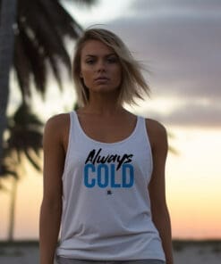 Always Cold Tank Top White